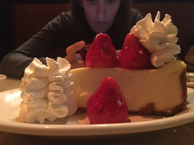 Factory cheesecake.