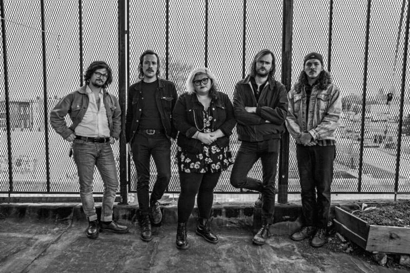 SHEER MAG (L-R): Matt, Hart, Tina, Kyle, Ian. Photo By: Marie Lin