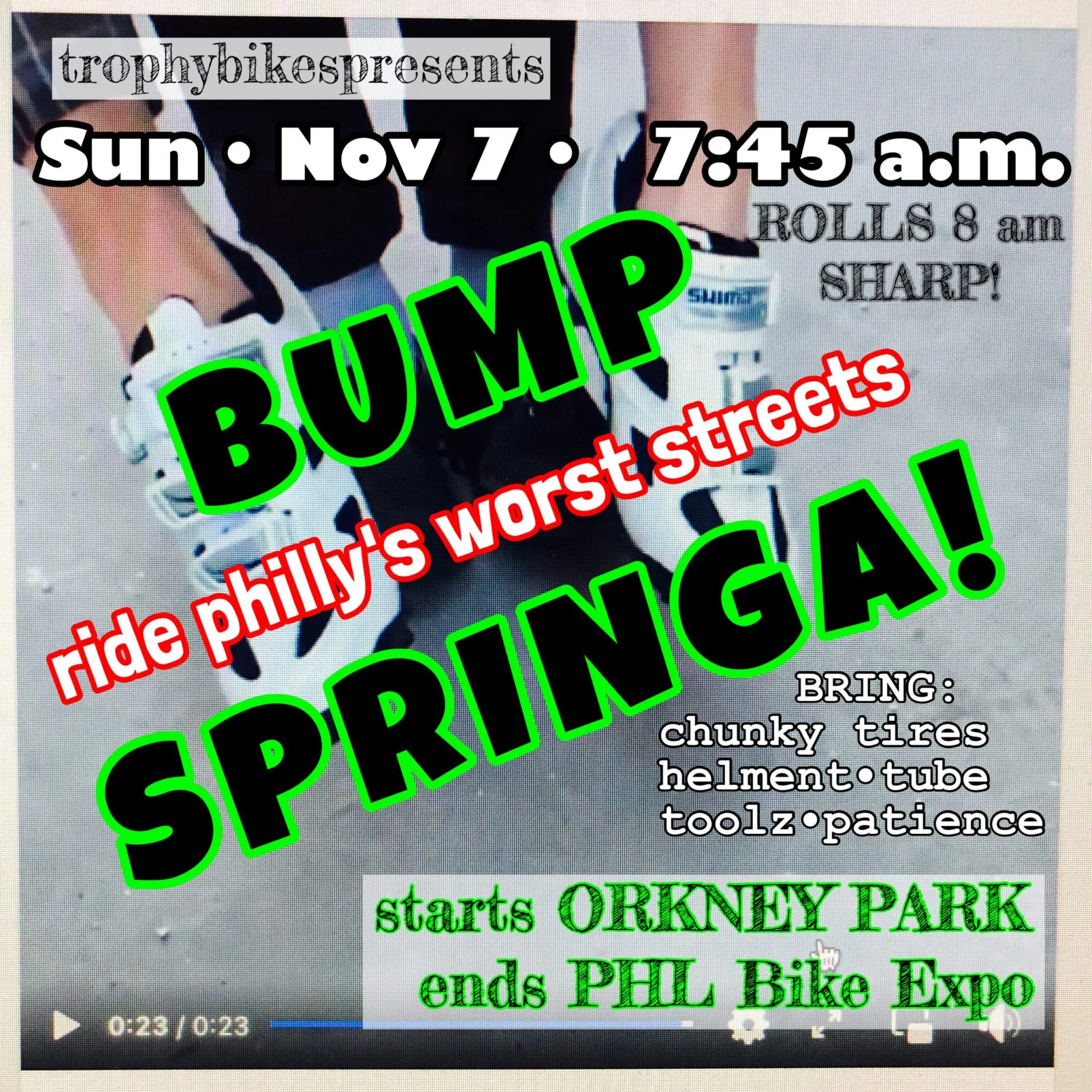 Meet Bumpsringa, The Bumpiest Bike Ride In Philly