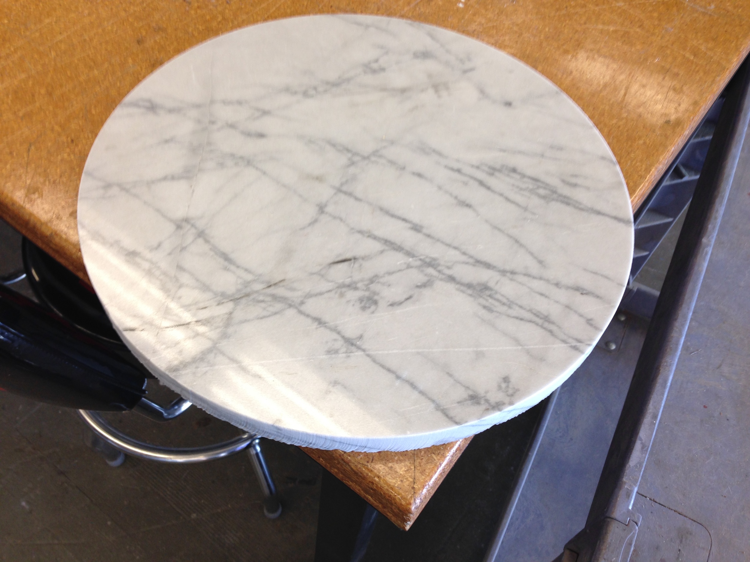 Marble top
