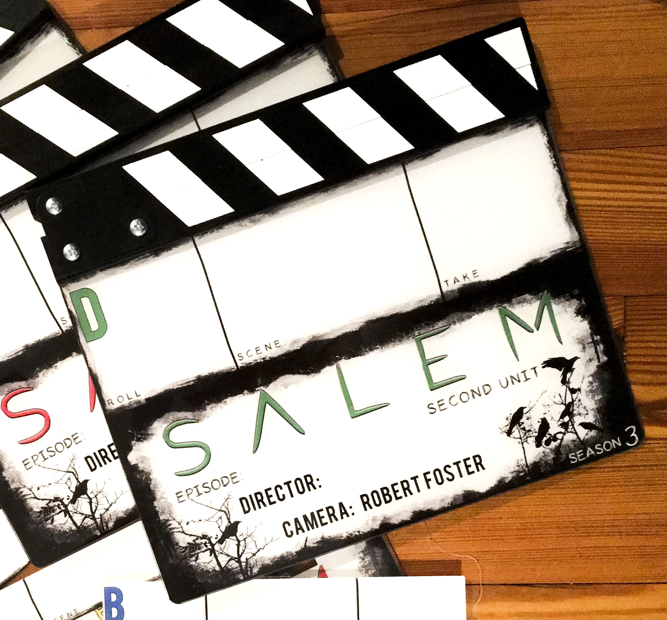 Regular slate with poplar sticks (screen printed) $120