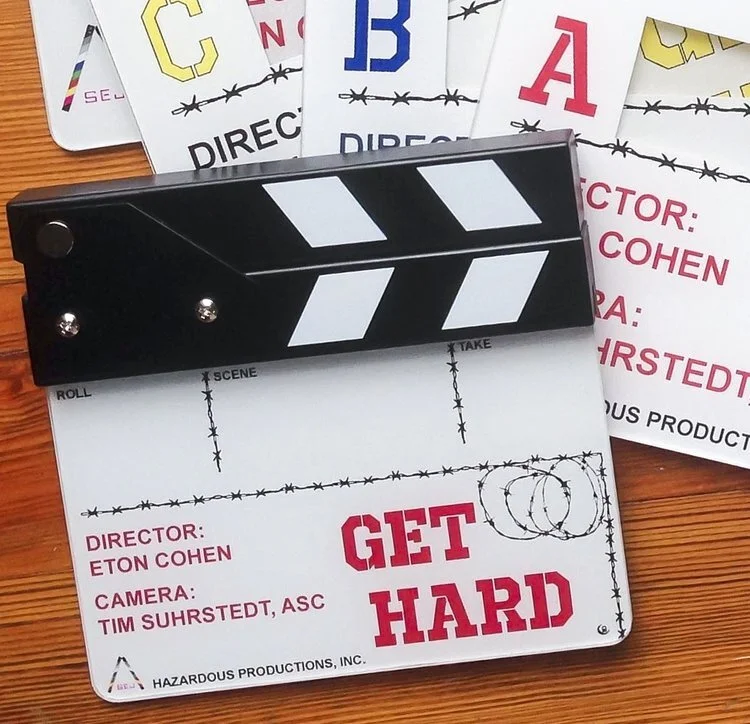 Insert slate with poplar sticks (screen printed) $80