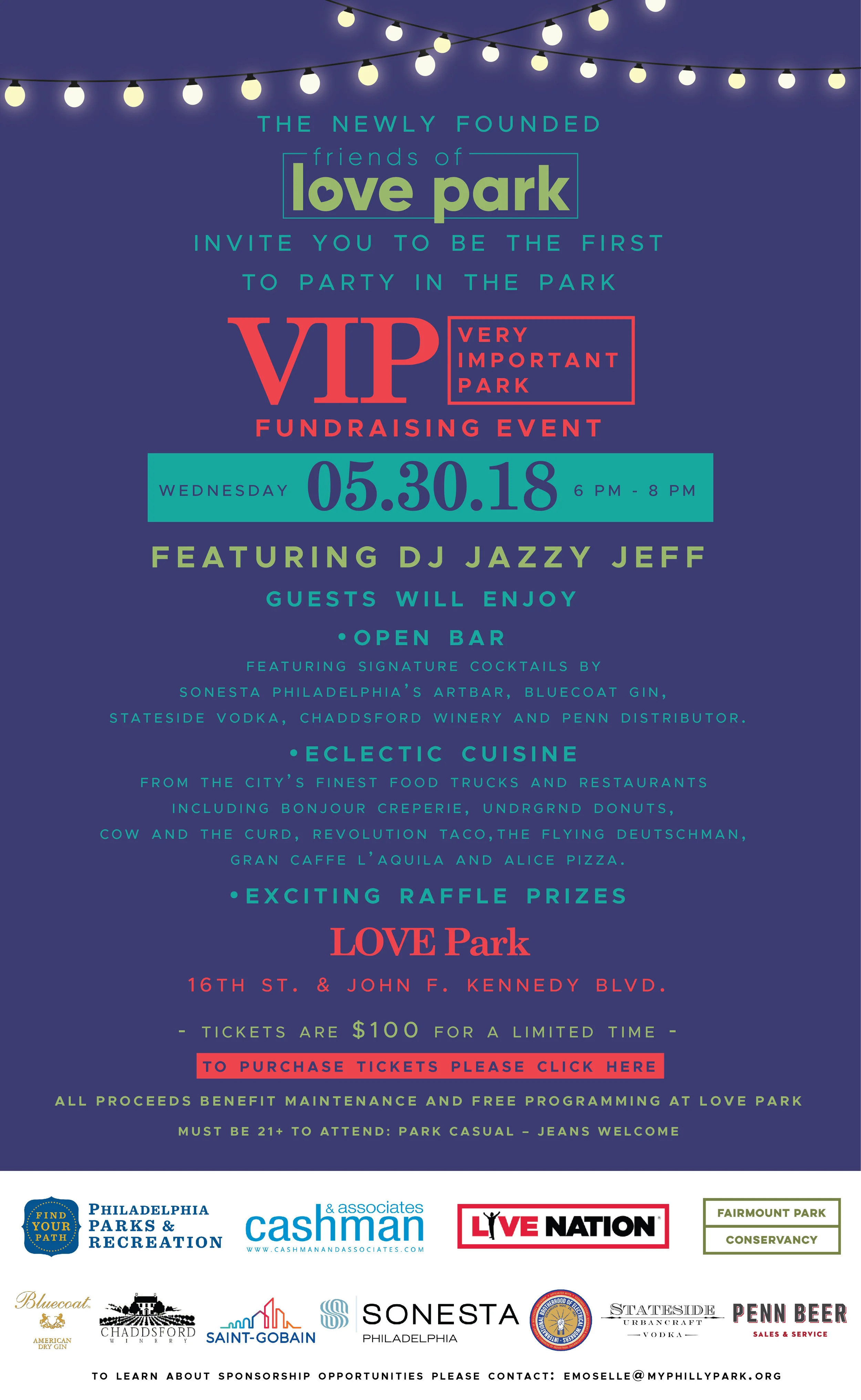 Party In The Park Fundraiser!