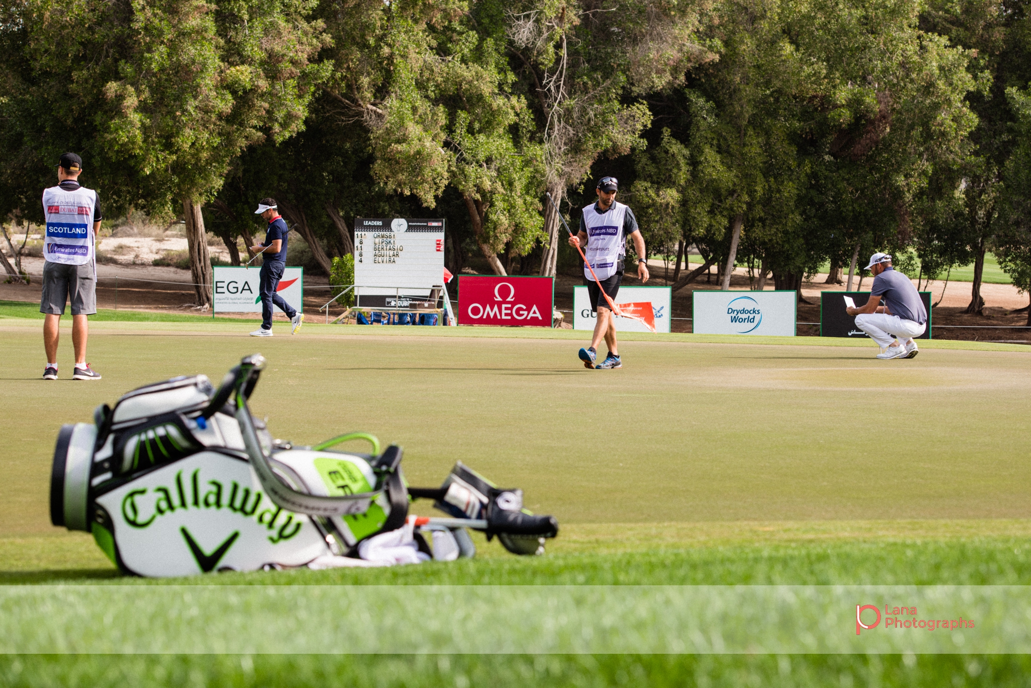 Callaway is the official sponsor of Grégory HAVRET