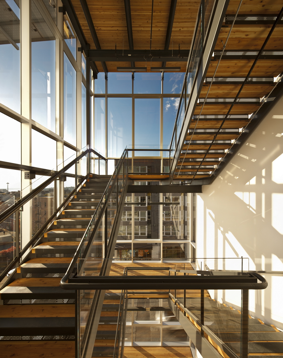 The Bullitt Center's "Irresistible Stairway"