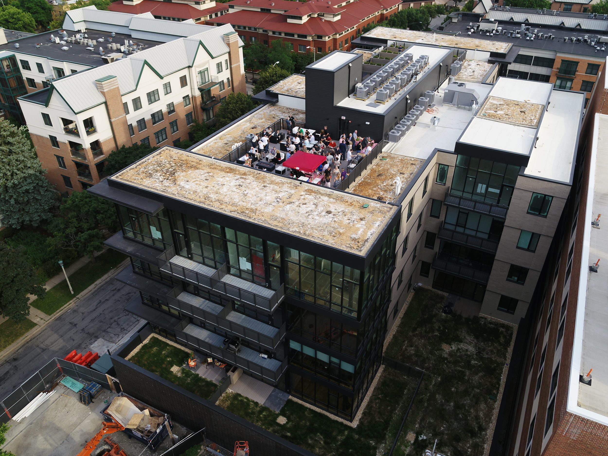 Penthouse 506 goes under contract as the project approaches completion