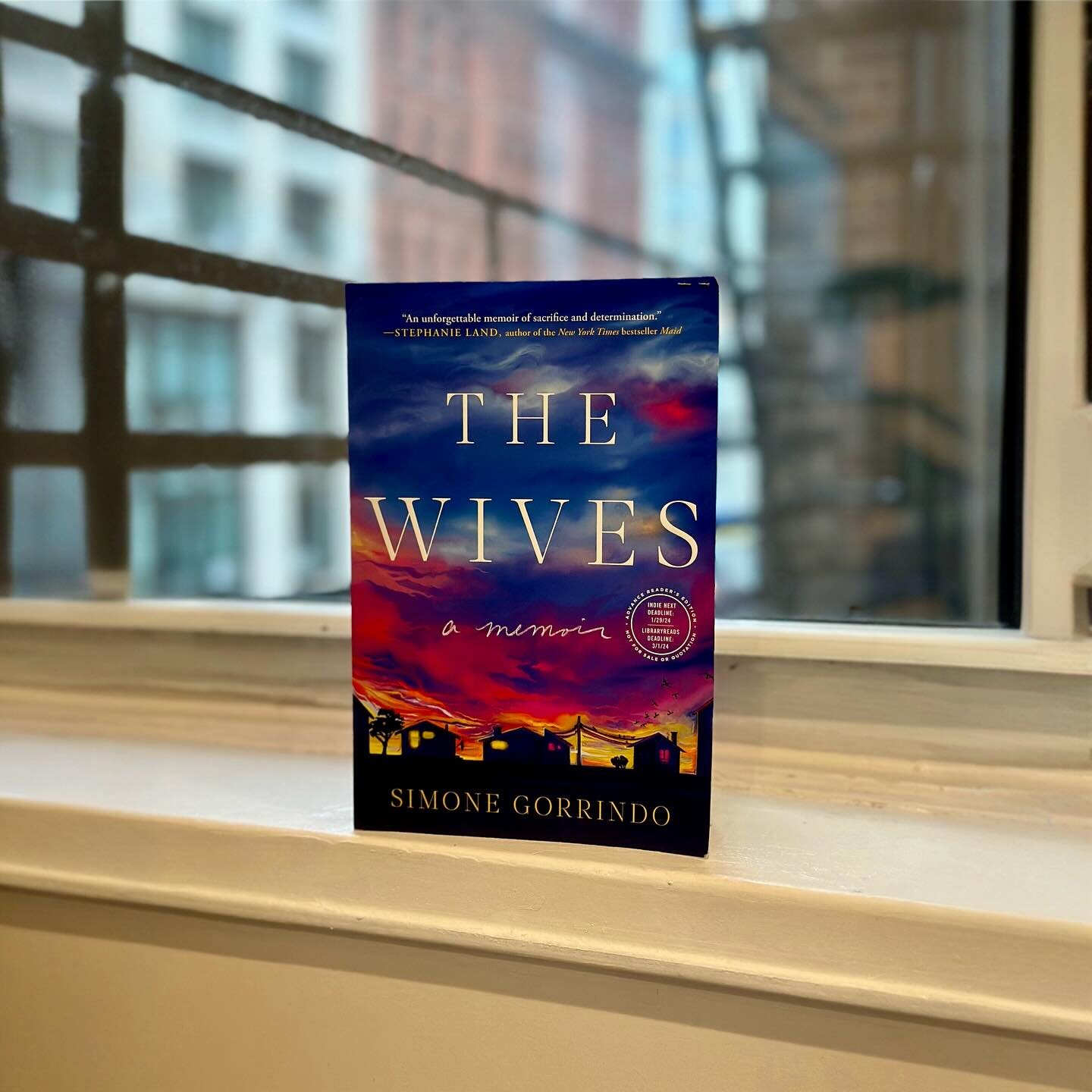 I am THRILLED to be in conversation with @simonegorrindo next Monday, April 8, 2024, at @elsabarnyc in Brooklyn to celebrate the launch of her phenomenal memoir, THE WIVES, which lands in bookstores the next day. If you are in NYC, please join us. It
