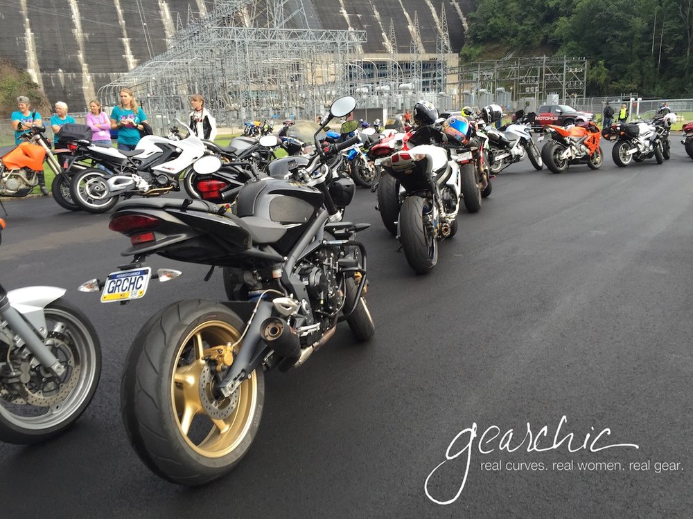 September 2015; At the 10th Annual Women's Sportbike Rally East