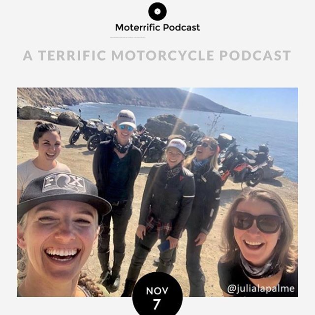 I&rsquo;ve been so busy multi-tasking my life lately, I forgot to say...Heyyyy, @gearchic and I did a thing. It&rsquo;s been over a year since we signed off from five years together recording our motorcycle podcast #Moterrific. I&rsquo;ve enjoyed hav