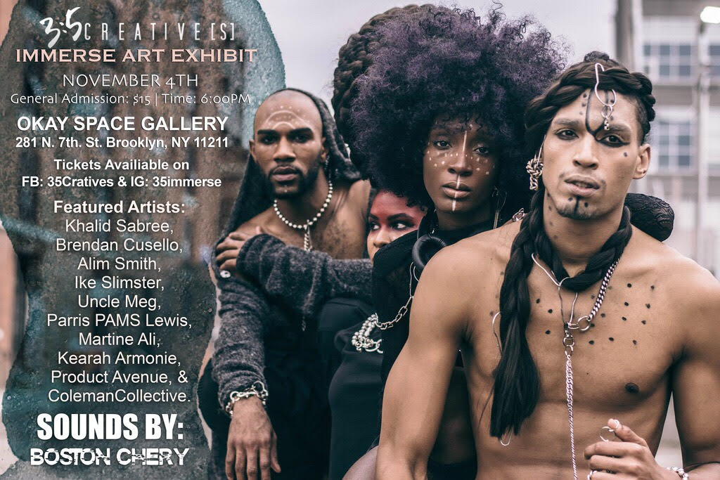 3:5 Creative(s) Presents: Immerse Art Exhibit