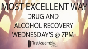 If you are struggling with a life dominating addiction then the M.E.W. is for you. We meet every Wednesday at 7:00pm and would love to help you along in your journey!
