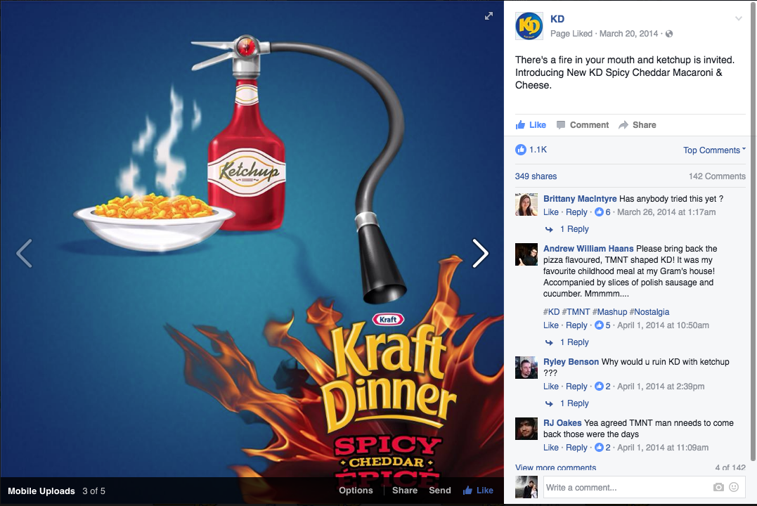  Kraft Dinner - Social Media 