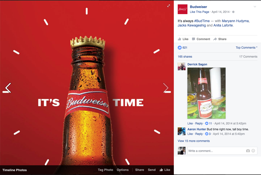 Budweiser - Social Media