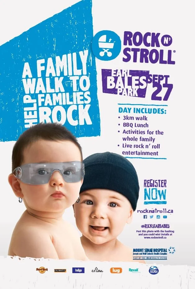 Rock N' Stroll - A charity walk in support of Mount Sinai Hospital