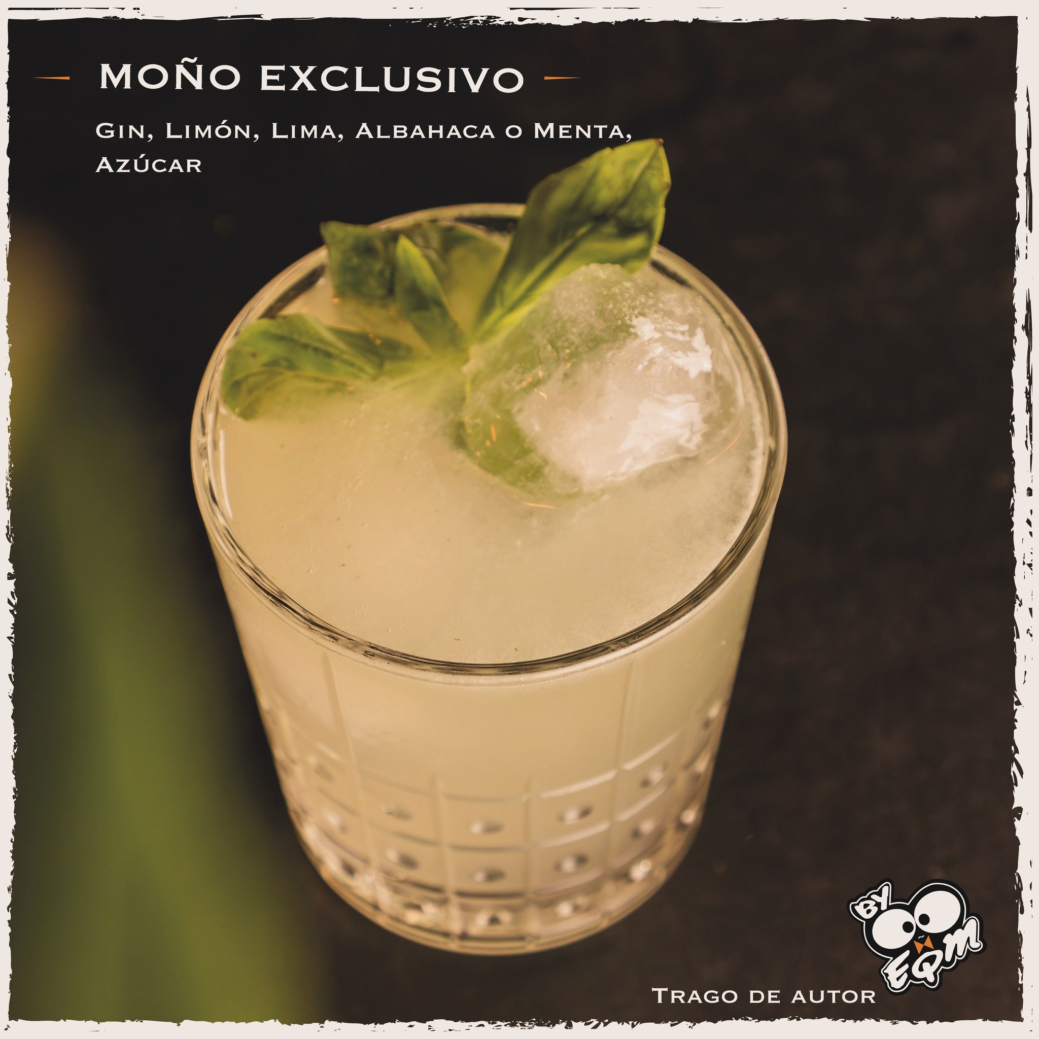 🍹🌿 Presentamos nuestro nuevo c&oacute;ctel de autor: &ldquo;Mo&ntilde;o Exclusivo&rdquo;. Esta exquisita mezcla combina la frescura de la ginebra con el toque c&iacute;trico de la lima y el lim&oacute;n, realzada con el aroma y sabor &uacute;nicos 