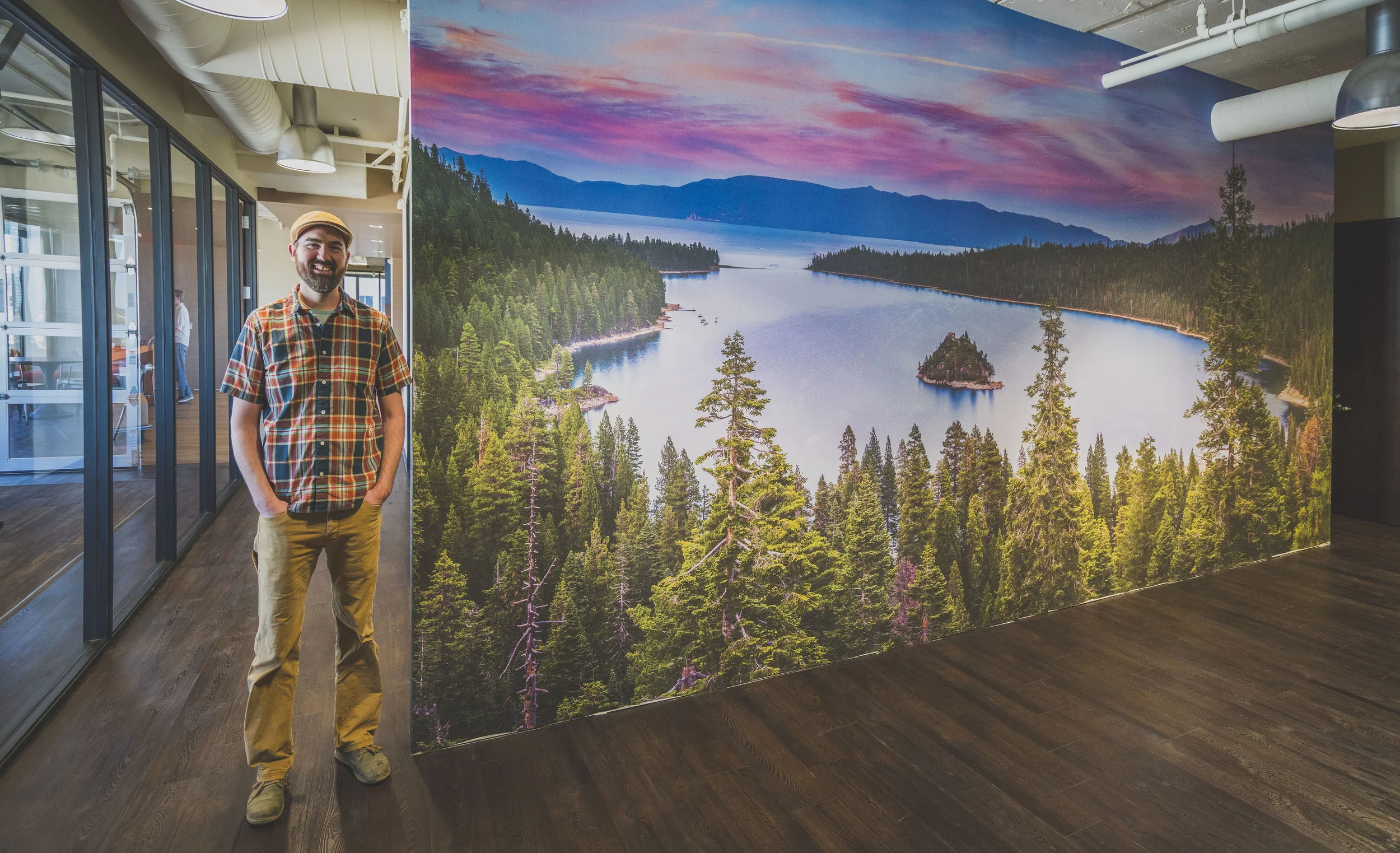10'x25' installed at Visit California Headquarters in Sacramento.