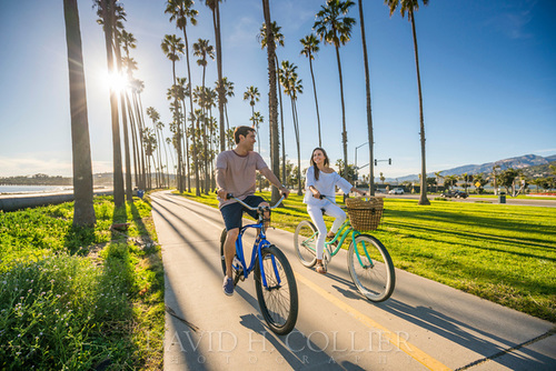  Santa Barbara, California , Cabrillo Bicycle Path 