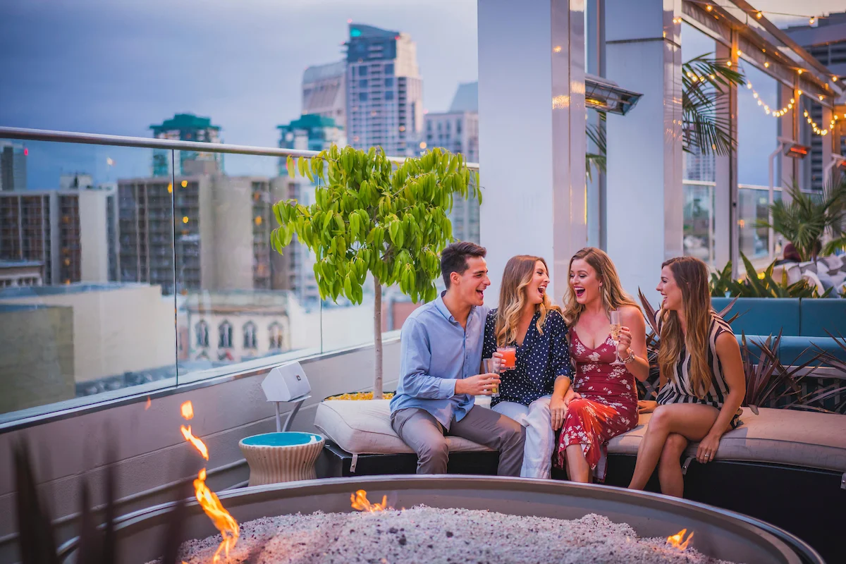 Andaz Rooftop Lounge, San Diego, California