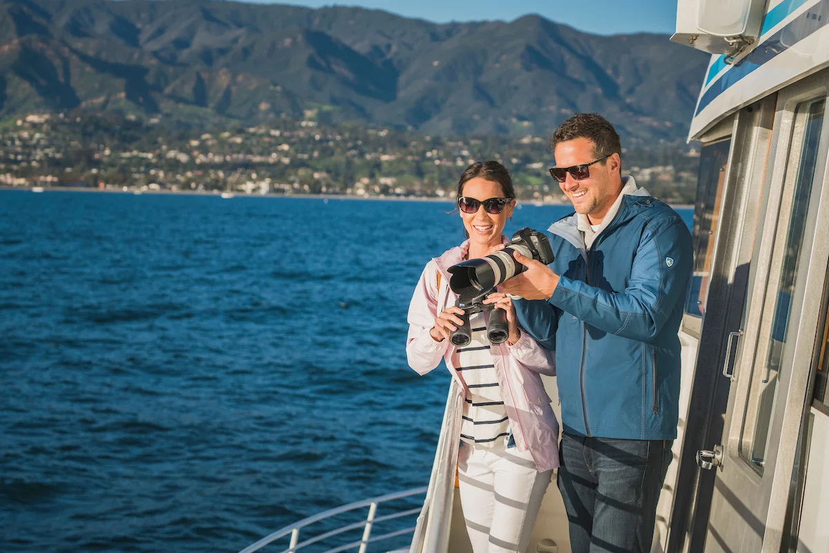 Santa Barbara, California , Condor Express Whale Watching Tour