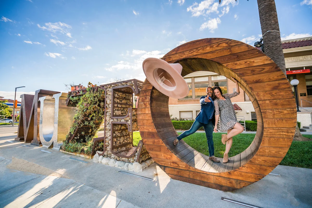 Muzeo, Carnegie Plaza, Anaheim, California