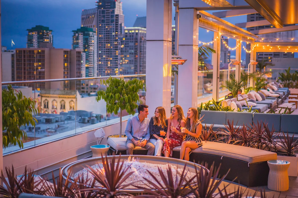 Andaz Rooftop Lounge, San Diego, California