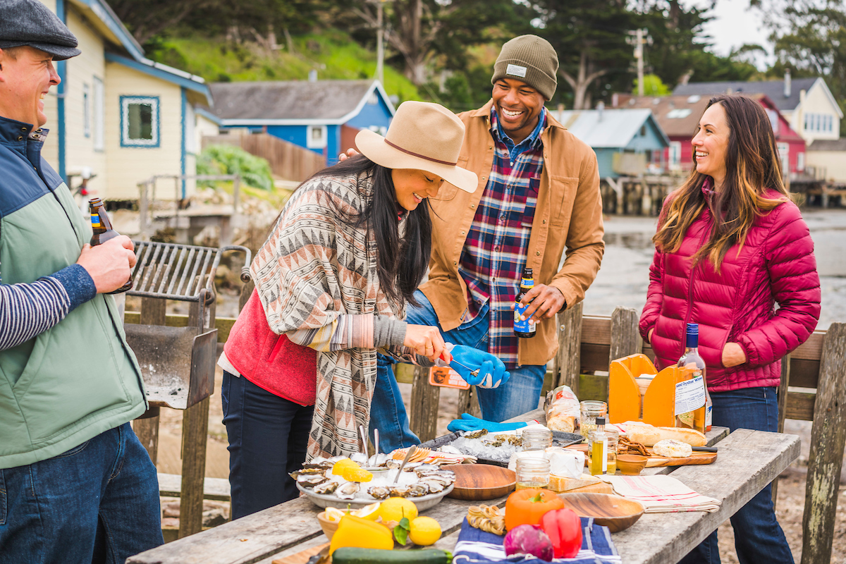 Hog Island Oyster Picnic, Tomales Bay, Marshall, California