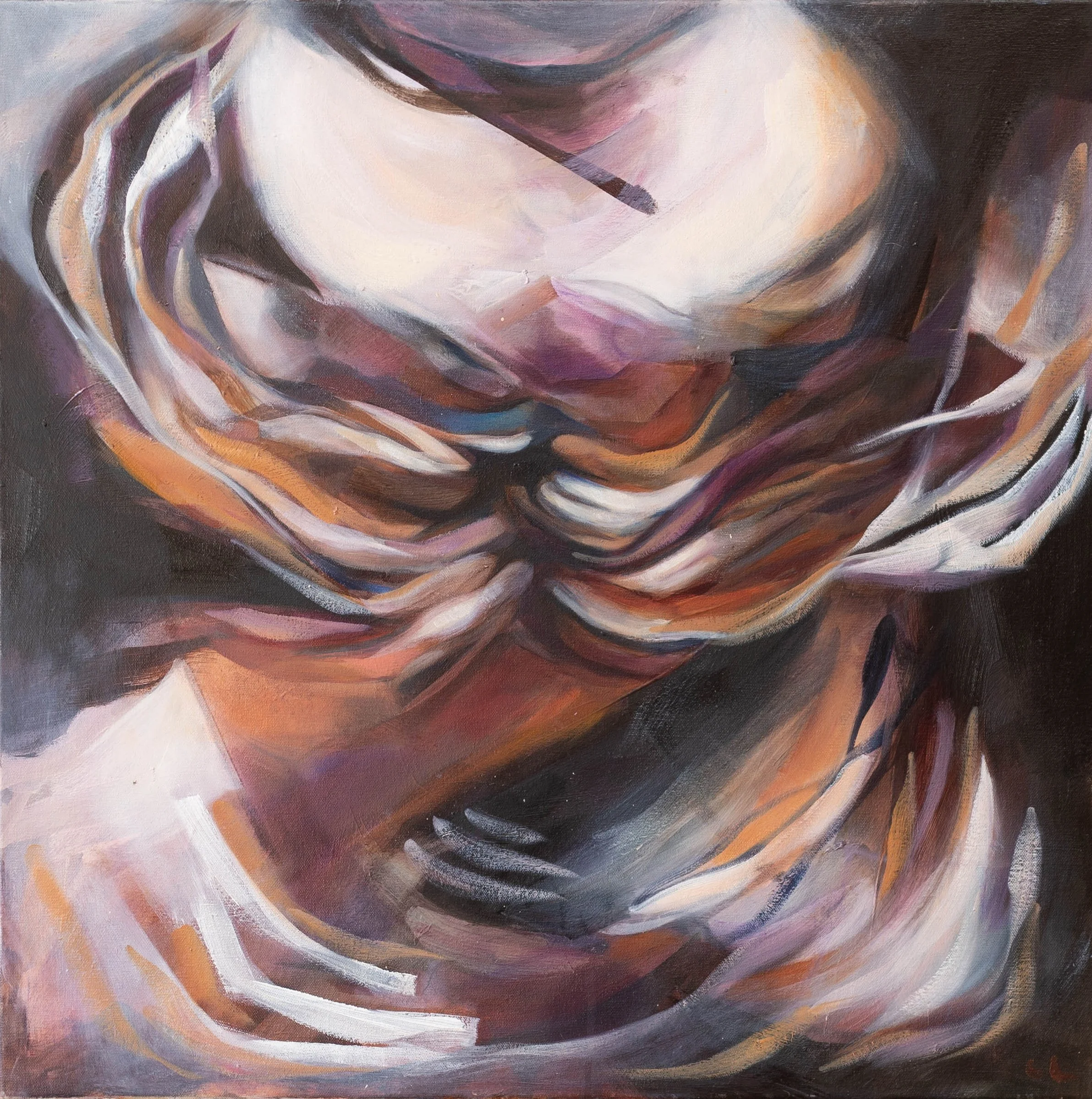 7 - Emerge, 20%22h x 20%22w, oil on canvas.jpg