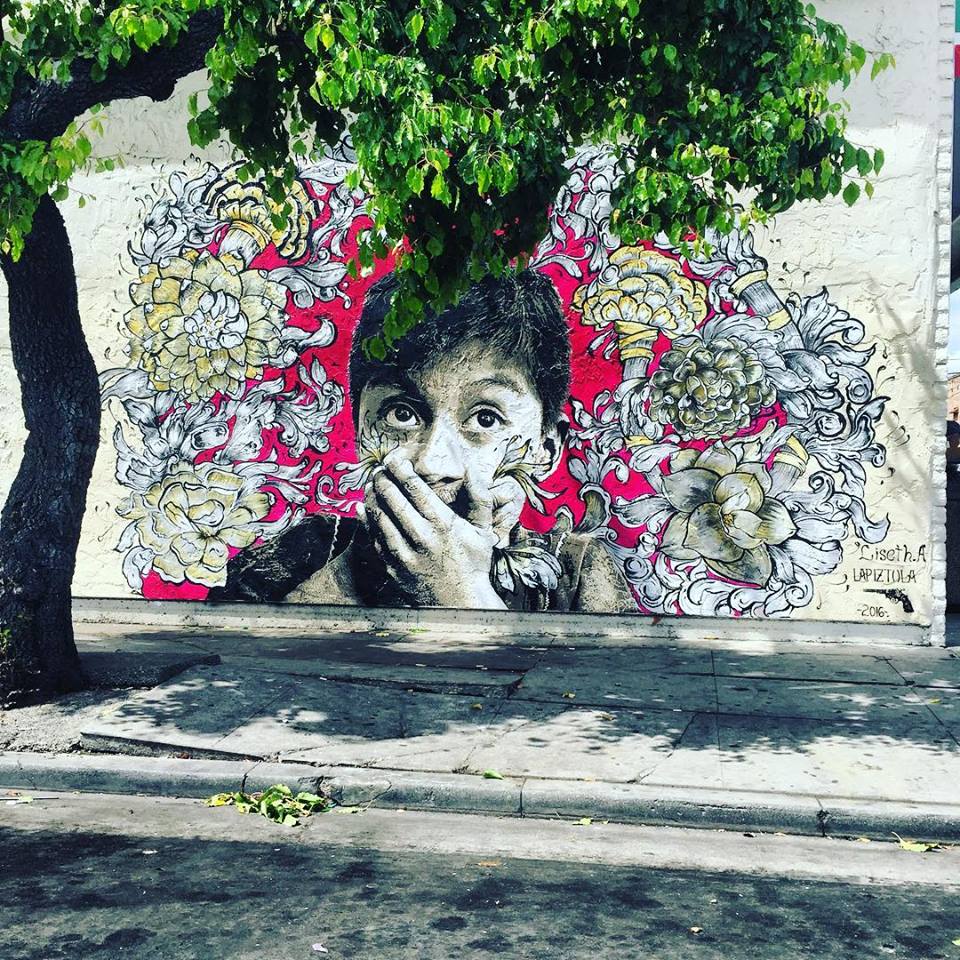 Mural: Liseth.A, LAPIZTOLA