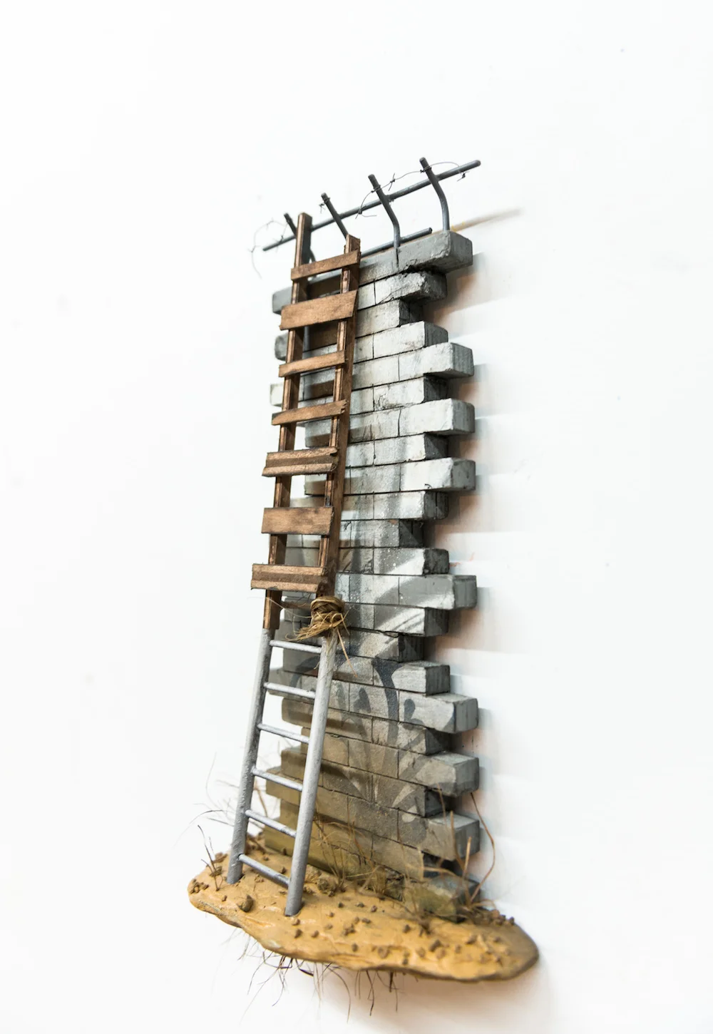 "The Thing About Walls Is..." Detail