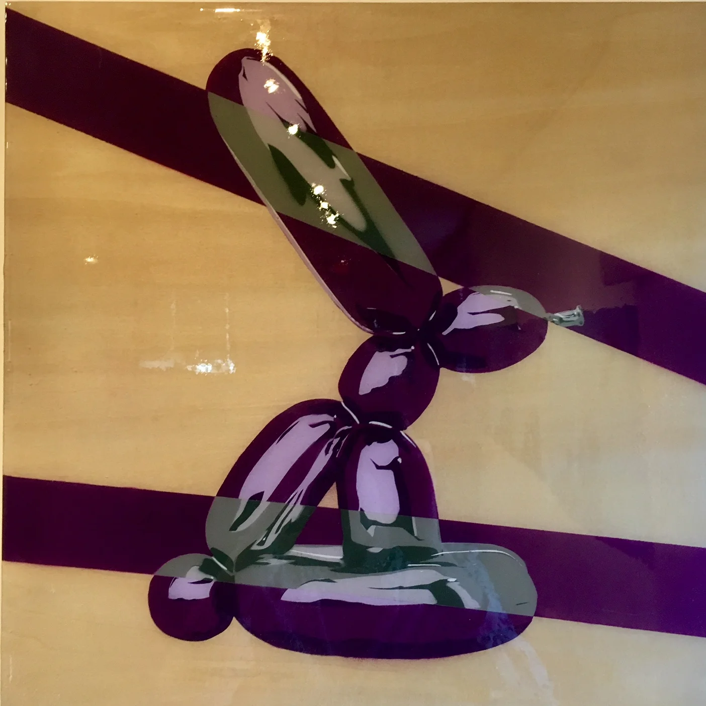 Balloon Rabbit (Purple)