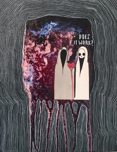 You've got blood on your poor hands