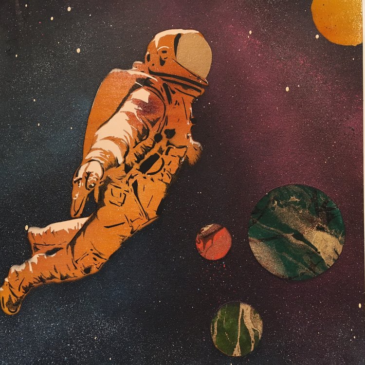 Space Man (Orange)