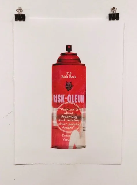 RISK "Versace Fashion Can" Print