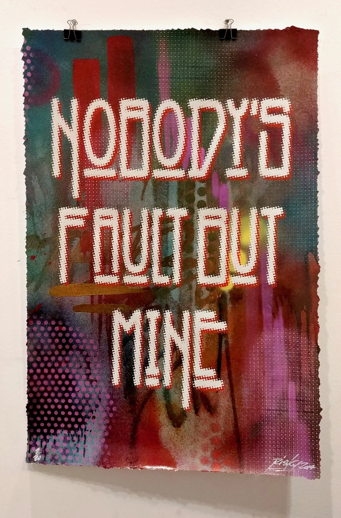 RISK "Nobody's Fault" HPM - Variant B
