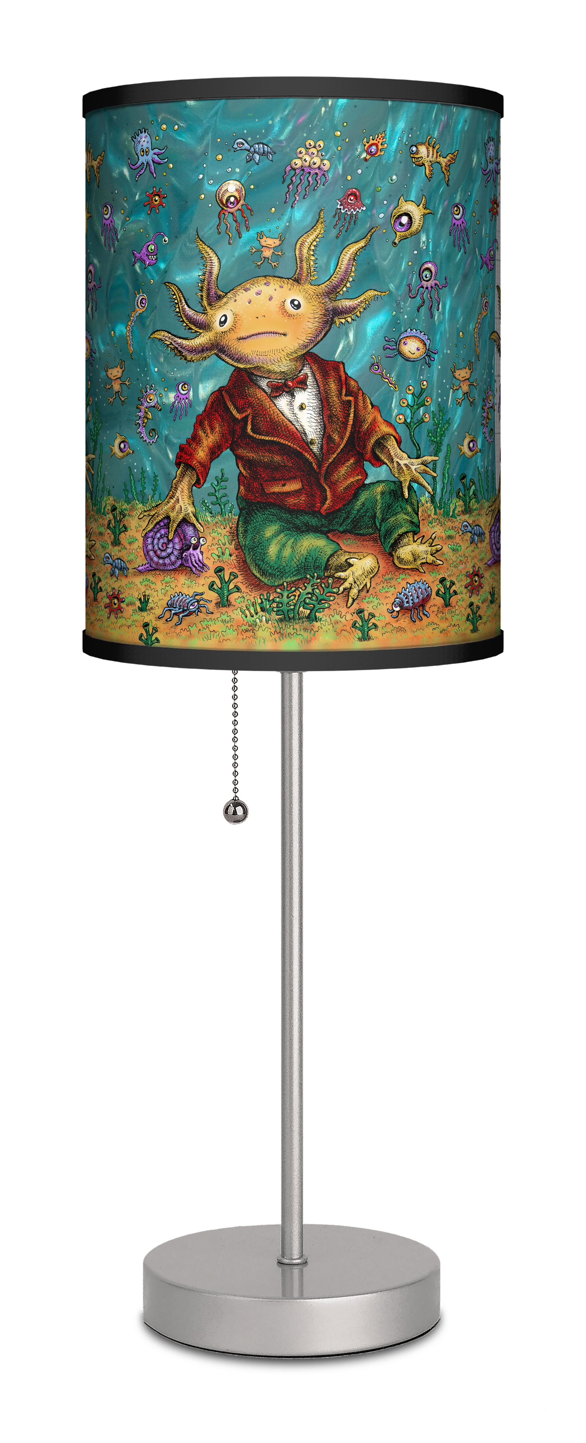 EMEK Axolotl Tall Lamp - Undersea Variant