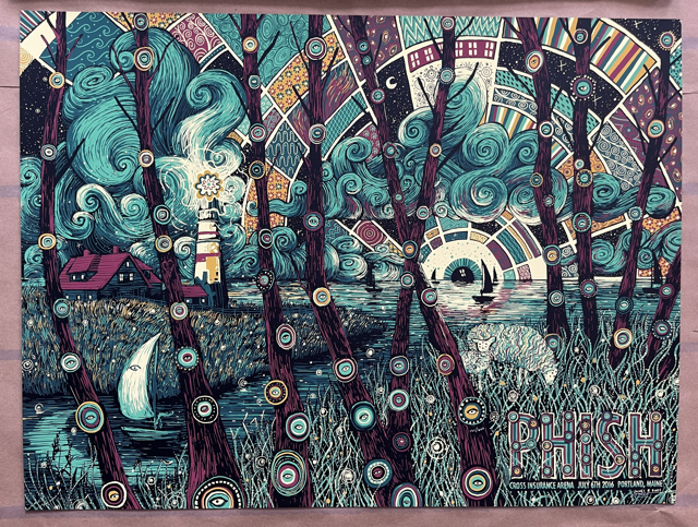 Phish - James Eads - Cross Insurance Arena, Portland Print Medium.png