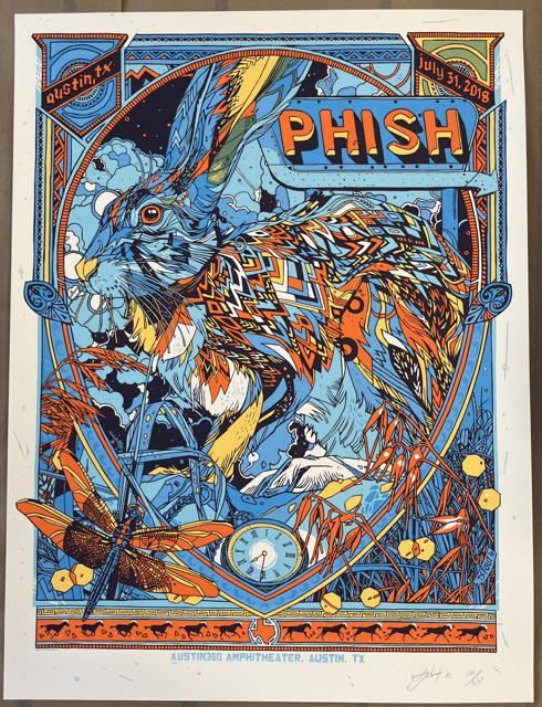 Phish - Tyler Stout (Broken Press) - 360 Amphitheater, Austin TX Print Medium.png