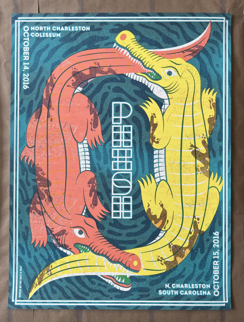 Phish - The Half & Half - North Charleston Coliseum, SC Print.png