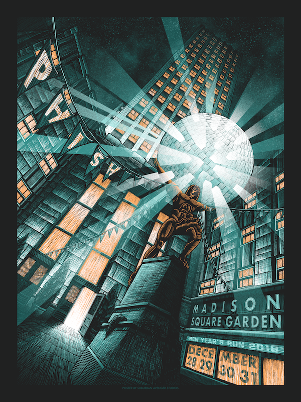 Phish - Suburban Avenger Studios - Madison Square Garden, NYC Print.png