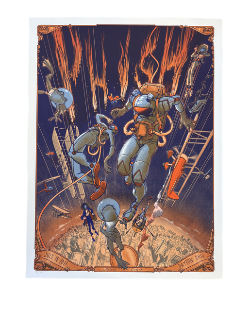Phish - Rich Kelly - Nutter Center, Dayton OH Print Medium.png