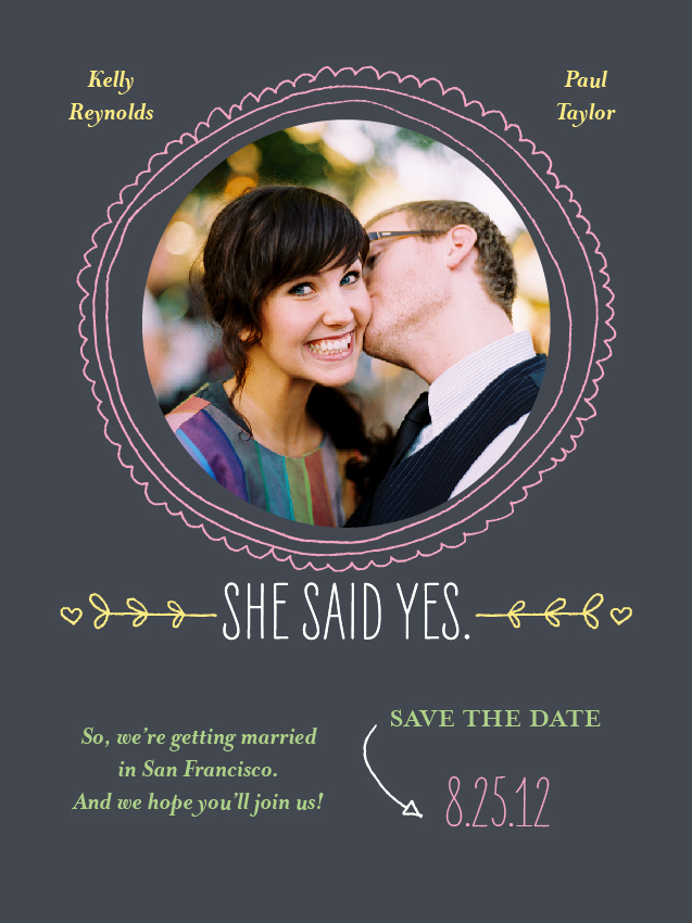 Engagement Announcement for Shutterfly