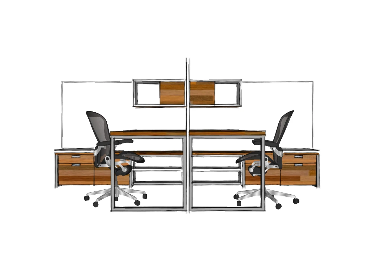 CUSTOM OFFICE CUBE - DESIGN