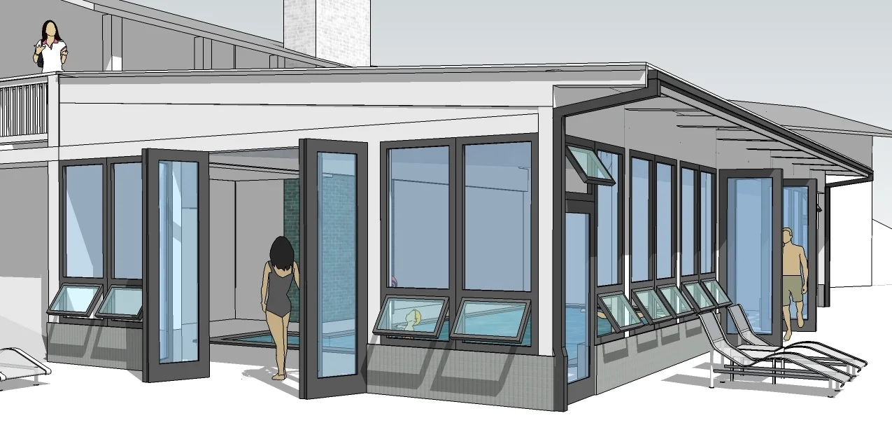 SUNSET RIDGE POOL HOUSE - DESIGN - 2013