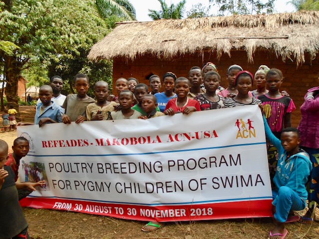   DEMOCRATIC REPUBLIC OF THE CONGO: POULTRY BREEDING PROGRAM FOR BATWA (PYGMY) CHILDREN  