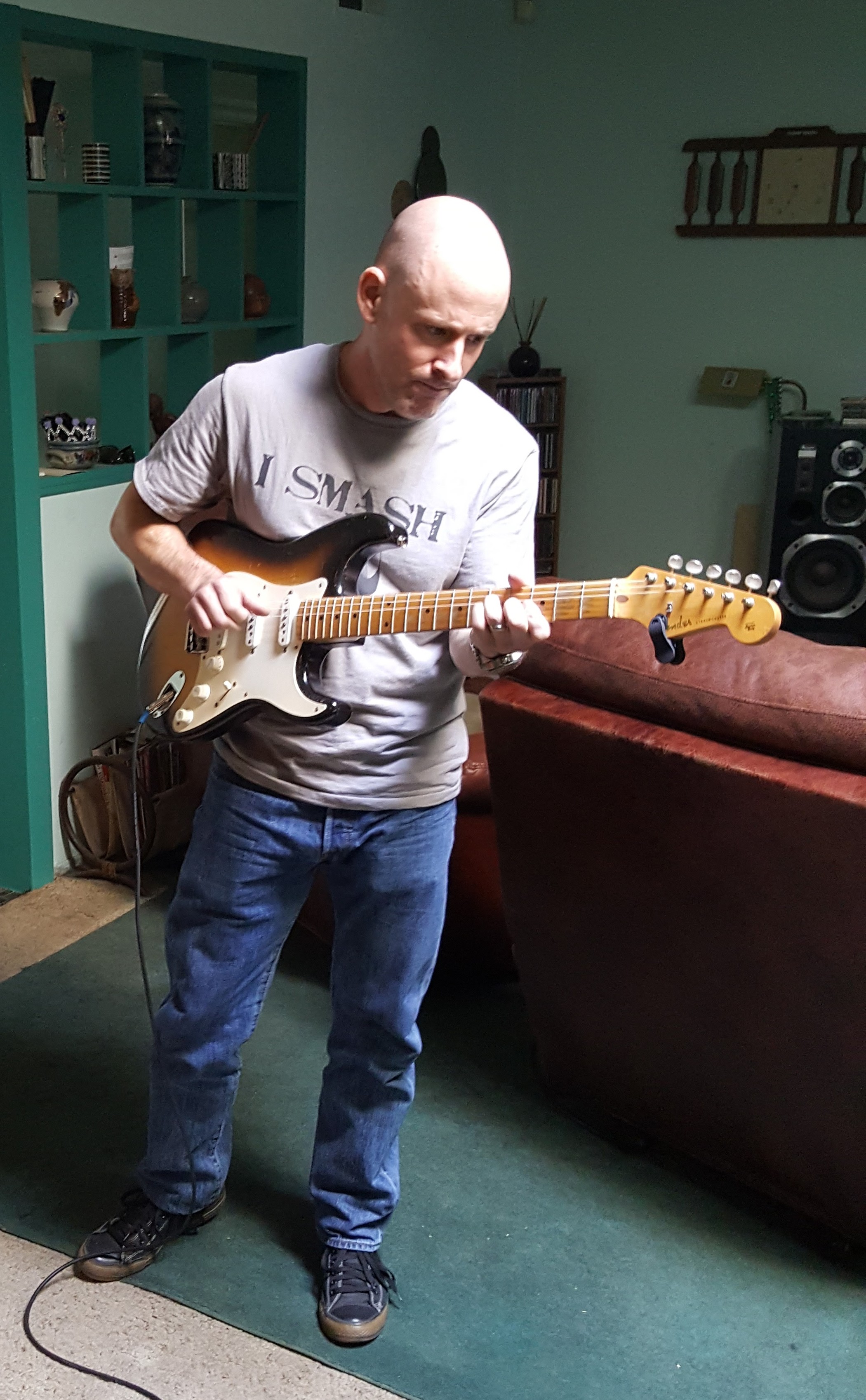 Nick and a '57 Strat