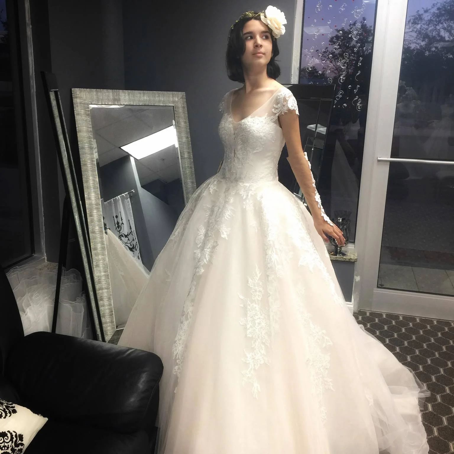 Wedding dress $400, size 8-10