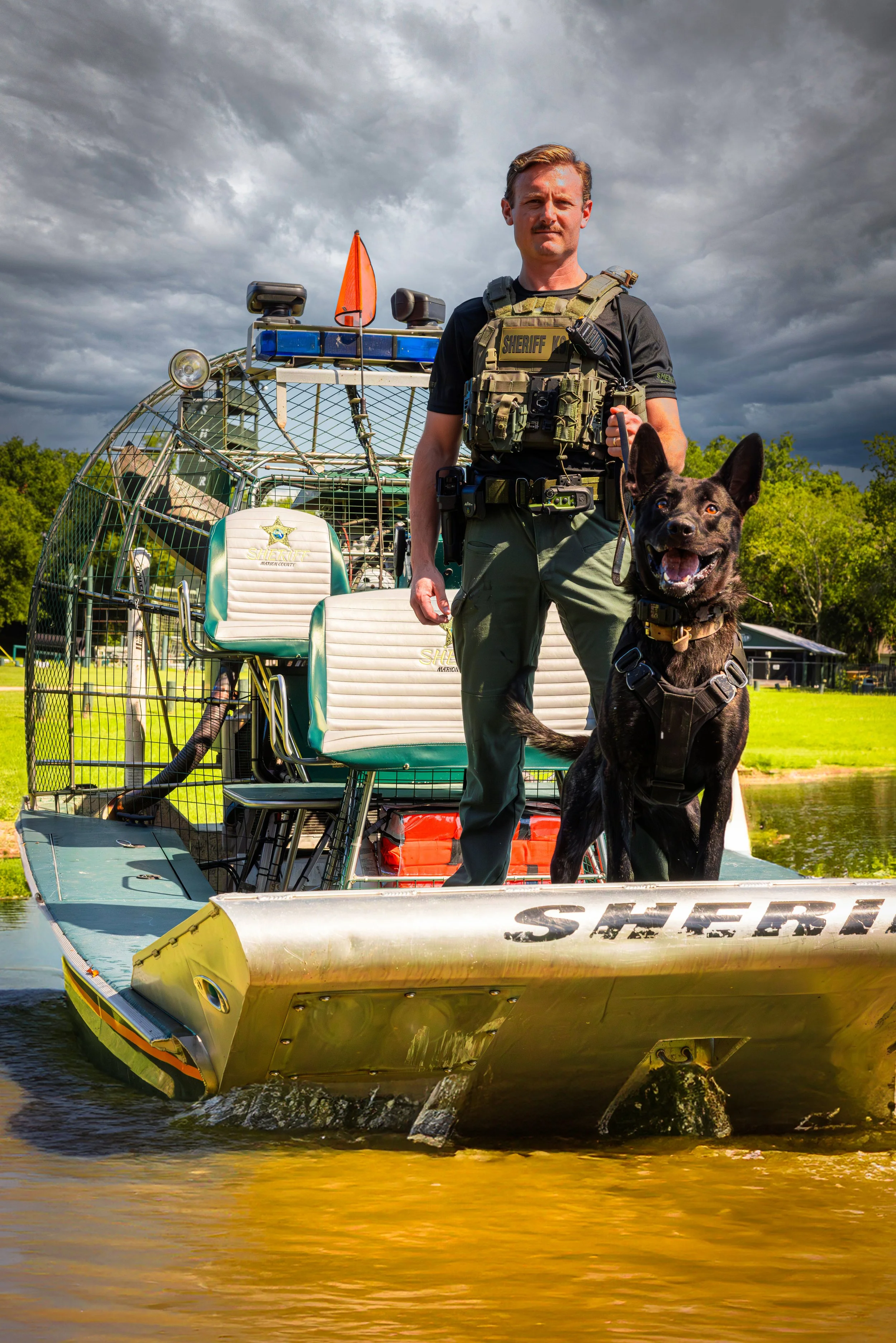   K-9 Corporal Richard Demarco    K-9 partner “Koen”    rdemarco@marionso.com  
