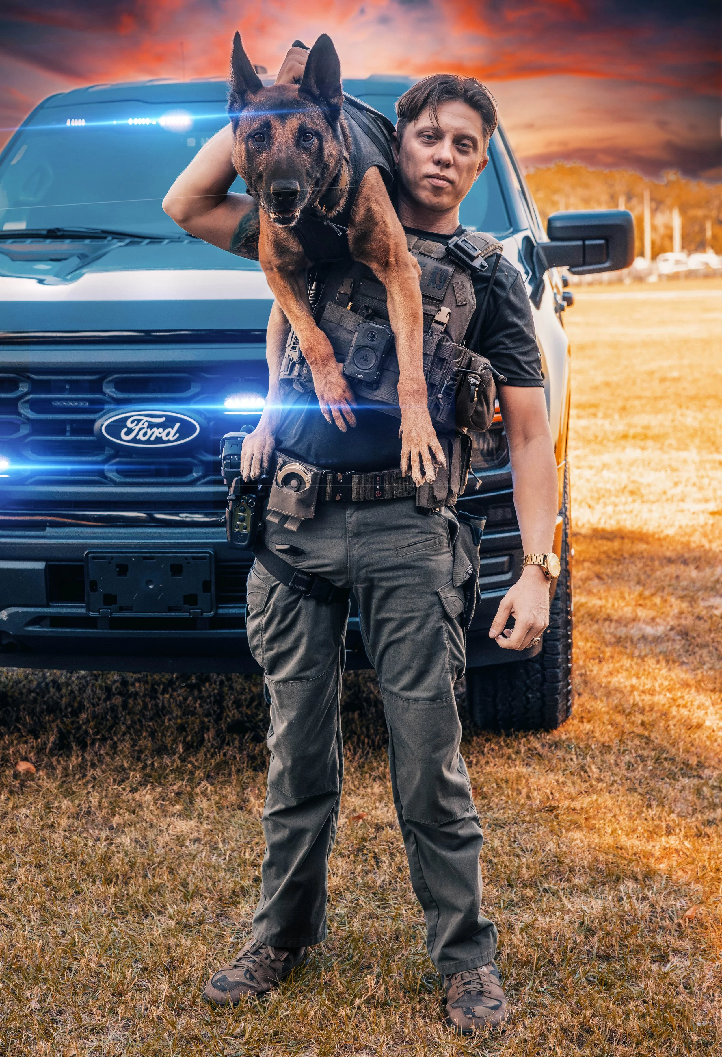   K-9 Corporal Maxwell Coleman    K-9 partner “Benno”    mcoleman@marionso.com  