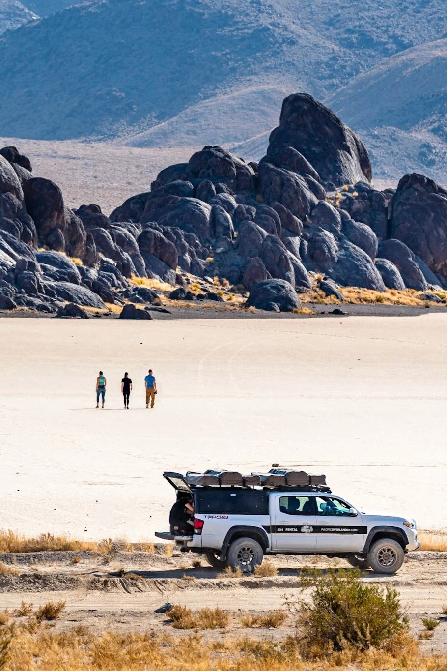 desert valley outdoors on Death Valley Guided Overland 4x4 Tour Pacific Overlander
