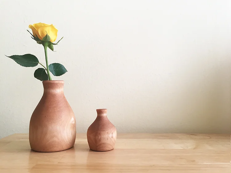  birch bud vases 